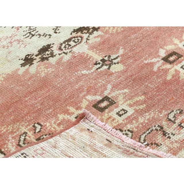 1960s Turkish Oushak Runner For Sale - Image 4 of 7