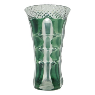 Art Deco German Vase from VEB, 1970s For Sale