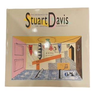 The Drawings of Stuart Davis. The Amazing Continuity, Hard Cover Book For Sale