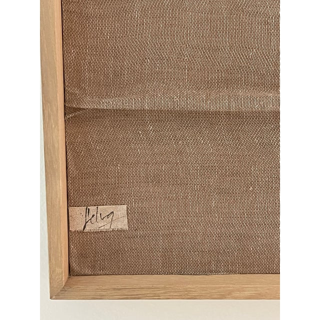 Contemporary 1970s Abstract Minimalist Three Waves Painting For Sale - Image 3 of 3