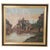 French Oil Painting of Castle on a Hill, Early 20th Century, Framed For Sale - Image 12 of 13