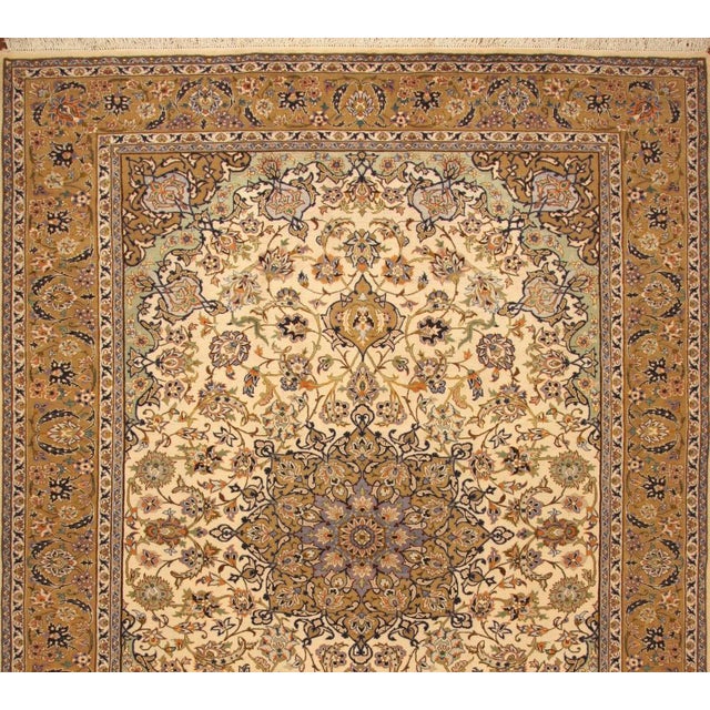 Middle Eastern Hand-Knotted Rug For Sale - Image 3 of 11
