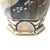Ceramic Pair Antique Nippon Imperial Mark Hand Painted Landscape Vases Moriage Gilt Porcelain 9.5” For Sale - Image 7 of 18