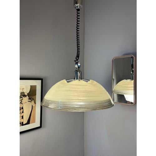 Hanging Lamp in Chrome from Cristallux For Sale - Image 11 of 11