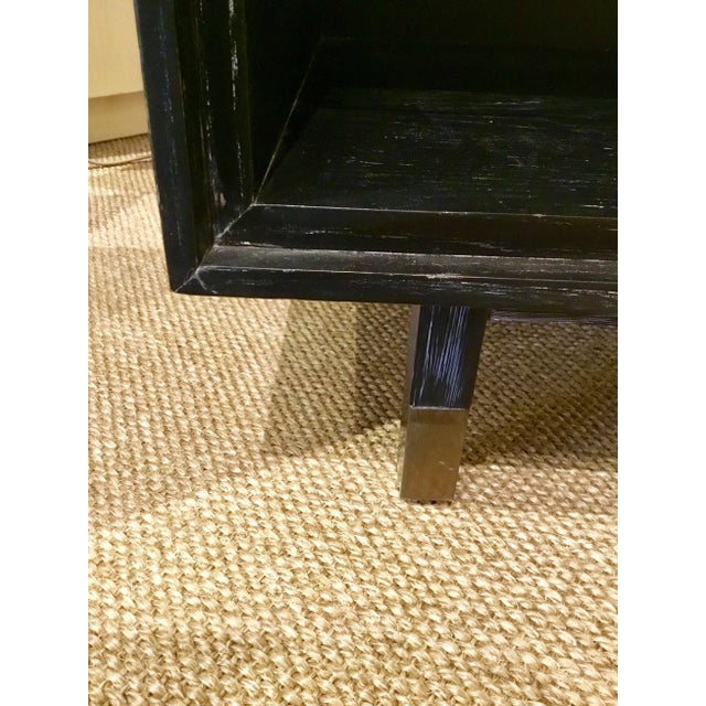 Black Interlude Home Mid-Century Modern Style Sierra Nightstand/Side Table For Sale - Image 8 of 10
