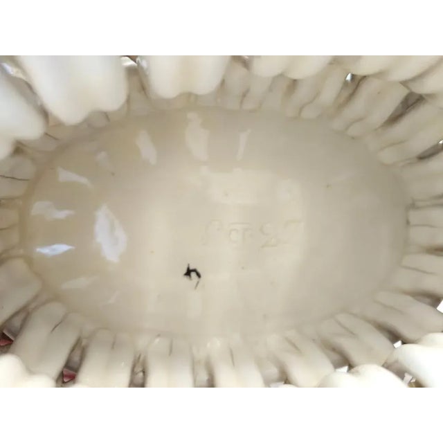 Cream Ceramic Fruit Bowl or Centerpiece by Charles de Boissimon, France For Sale - Image 11 of 17