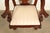 Brown Baker Furniture Style Chippendale Carved Mahogany Dining Chairs, Set of Ten For Sale - Image 8 of 16