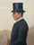 Late 19th Century 1887 Victorian Equestrian Portrait of a Gentleman & Bay Horse in Hyde Park For Sale - Image 5 of 18