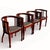 Edwardian Mahogany Hotel Foyer Chairs, Set of 4 For Sale - Image 18 of 18