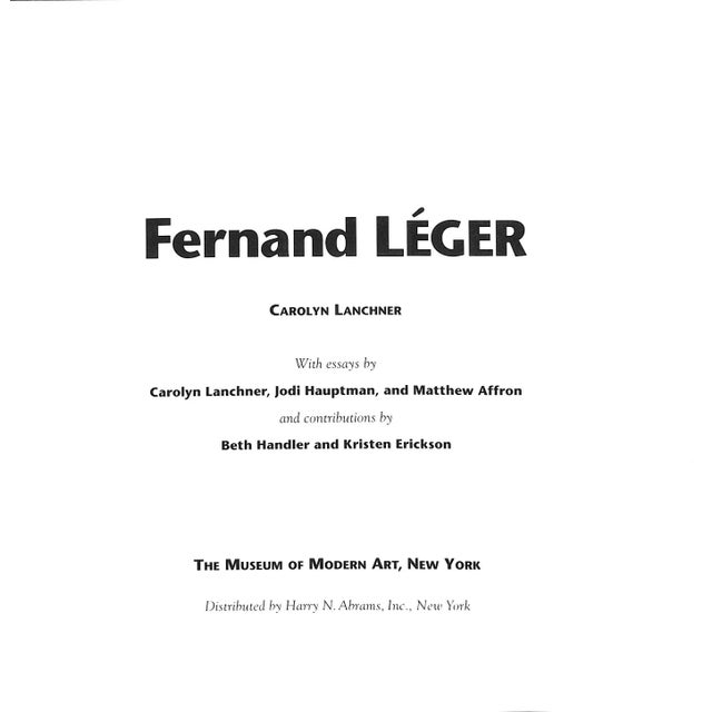 LANCHNER, Carolyn [303] pp. Musuem of Modern Art, New York 1998 10 3/8" x 11" Joseph Fernand Henri Léger (February 4, 1881...