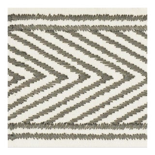 Schumacher Nicholson Tape Trim in Dove For Sale