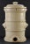Antique White Vintage English Stoneware Water Filter For Sale - Image 8 of 11