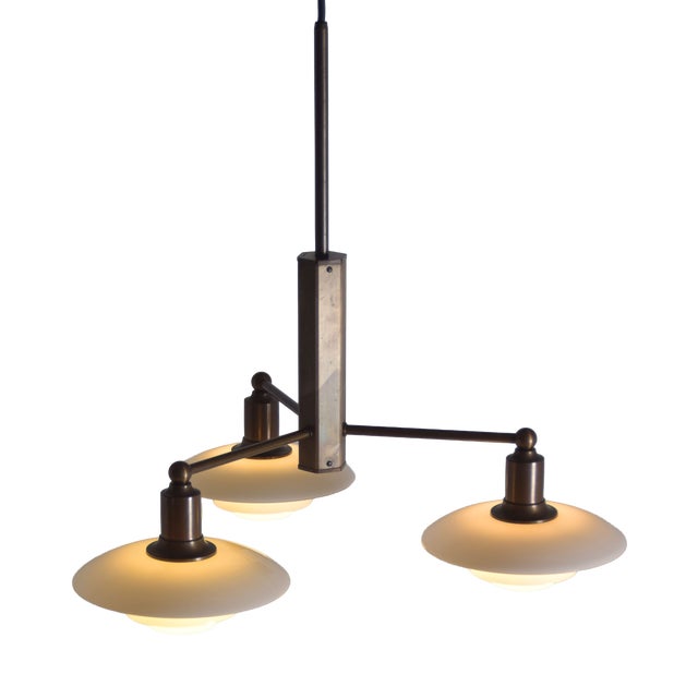 PH 2/1 Chandelier Anniversary Edition by Poul Henningsen for Louis Poulsen, 1999 For Sale