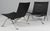 Black PK22 Lounge Chairs by Poul Kjærholm for Fritz Hansen, 2007, Set of 2 For Sale - Image 8 of 9