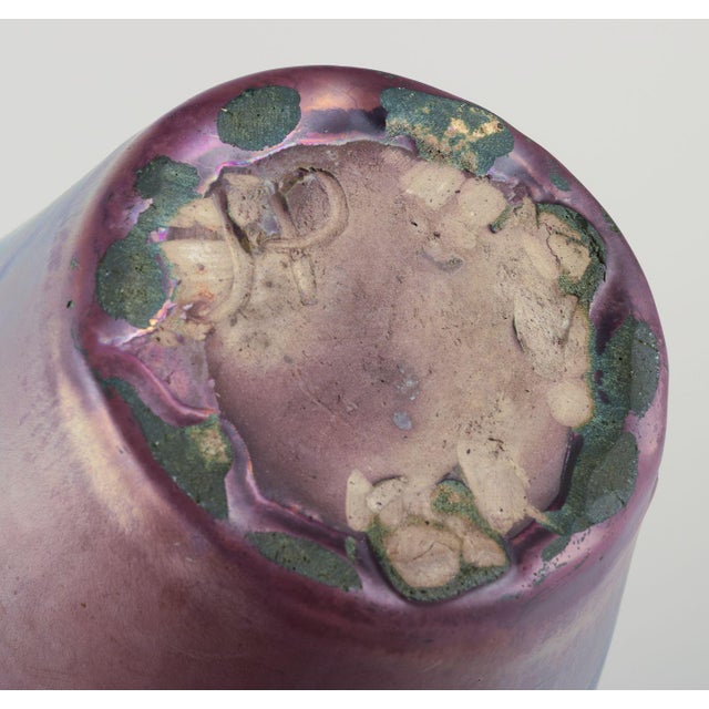 Ceramic Vintage Danish Ceramic Vase by Jens Petersen, 1920 For Sale - Image 7 of 9