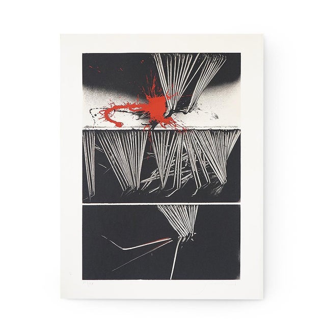 Emilio Scanavino, Composition, Color Lithograph on Paper, 1970s For Sale - Image 15 of 15