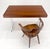 Danish Mid Century Modern Teak Top Chrome Legs Folding Desk Mint For Sale - Image 6 of 12