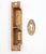 Metal Antique Norwalk Solid Brass Door Rim Lock & Knob For Sale - Image 7 of 7