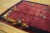 1920s Red Wine Classic Floral Vase Antique Chinese Art Deco Carpet 9'2" X 11'10" Knotted Pile Wool Rug For Sale - Image 10 of 13