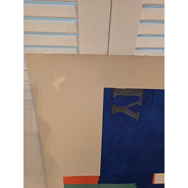 Vintage Mid Century Modern Jasper Johns Print For Sale - Image 4 of 16