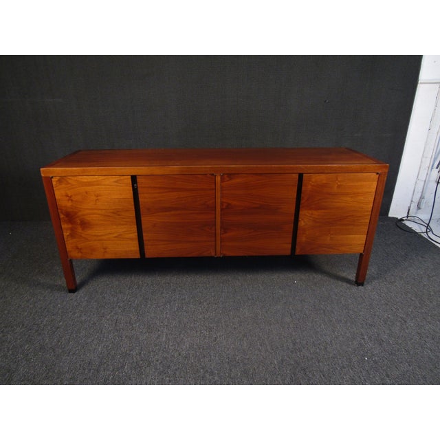 Mid 20th Century Mid 20th Century Mid-Century Modern Walnut Sideboard For Sale - Image 5 of 12