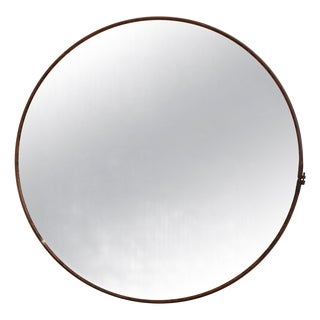 Large Concave Parabolic Mirror, 1890s For Sale