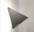 Silver Postmodern Pyramid Wall Sconce from Disano, 1980s For Sale - Image 8 of 12
