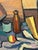 Martin Lindberg, Still Life with Jug and Bottles, 1951, Oil Painting on Panel, Framed For Sale - Image 12 of 18