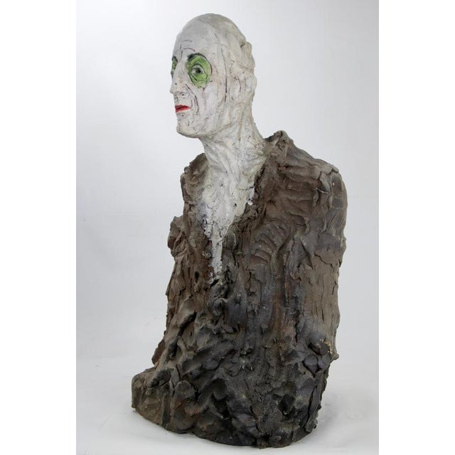 Figurative Ceramic Bust Sculpture by Óscar Aldonza Torres, 2021 For Sale - Image 3 of 18