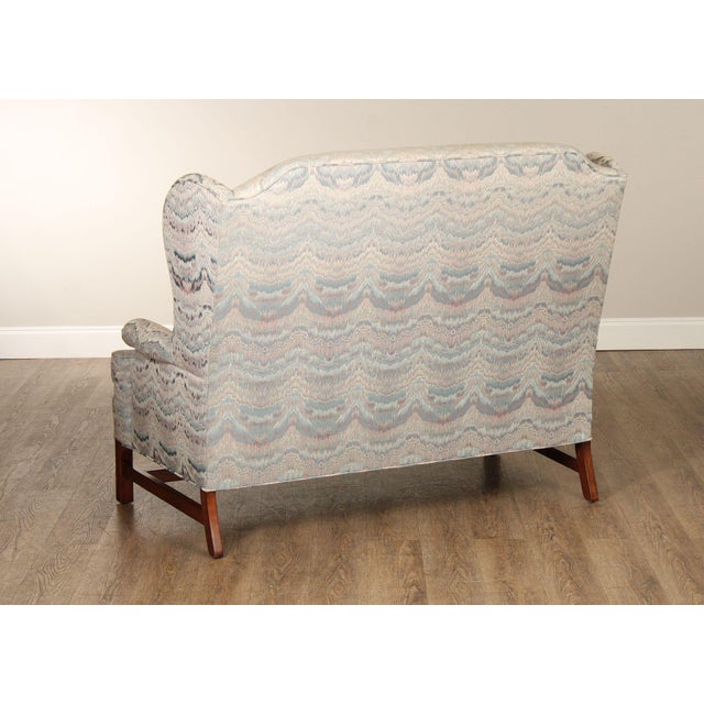 Chippendale Style Tall Back Loveseat For Sale In Philadelphia - Image 6 of 12