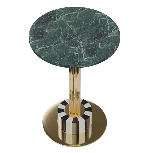 Contemporary Julia Marble Table by Royal Stranger For Sale - Image 3 of 6
