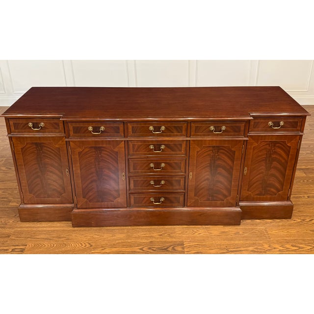 Large Traditional Buffet by Leighton Hall - Showroom Sample For Sale In Atlanta - Image 6 of 6