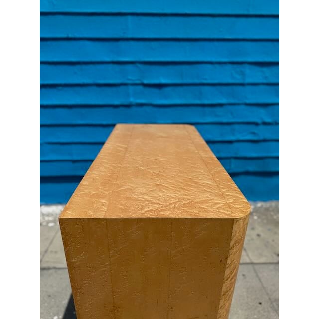1940's Bird's Eye Maple Tall Dresser For Sale - Image 12 of 16