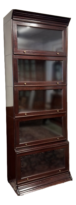 Classic English Globe Wernicke Bookcase