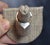 Vintage Artisan Hand Crafted Sterling Silver 14k Gold Modern Ring Sz 5.75 For Sale - Image 12 of 17