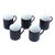 1980's Postmodern Italian Taitu 'Due' by Emilio Bergamin Cups - Set of 5 For Sale