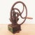Flywheel Coffee Grinder in Cast Iron, 1850-1880 For Sale - Image 6 of 6