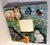 Vintage Original Mosaic Painted Cat Mirror For Sale - Image 4 of 9