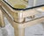 Vintage Brass Hollywood Regency Style Modern Contemporary Glass Top End Table 2 of 2 For Sale - Image 9 of 15