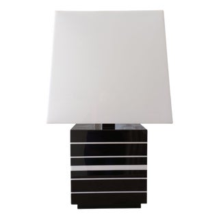 Vintage Italian Table Lamp in Acrylic, 1970s For Sale