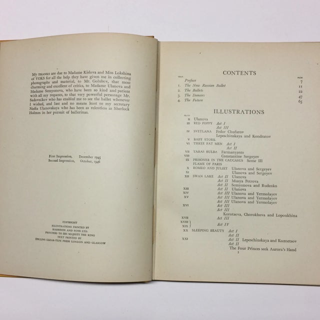 Mid-Century Modern 1946 Soviet Ballet by Iris Morley For Sale - Image 3 of 12