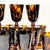 Glass Mid-Century Hollywood Regency Murano Tortoise Wine Goblets - Set of 13. For Sale - Image 7 of 11