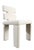 Textile Set of 8 Mya Dining Chairs in White For Sale - Image 7 of 8