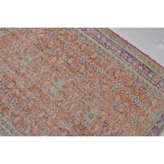 Home Living Turkish Vintage Rug For Sale In Phoenix - Image 6 of 10