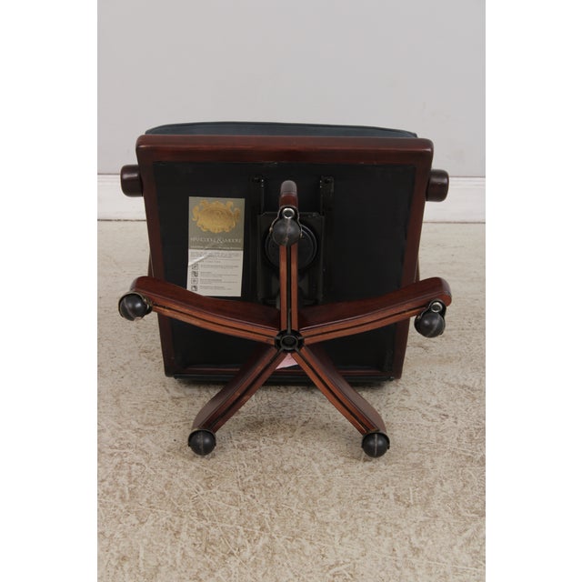 Hancock & Moore Leather Executive Desk Chair For Sale - Image 14 of 15