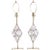 Diamond Pattern Rock Crystal Table Lamps - A Pair For Sale In New York - Image 6 of 6