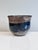 1970s Cobalt Blue Glazed Studio Ceramic Planter from Serocka, Germany, 1970s For Sale - Image 5 of 14