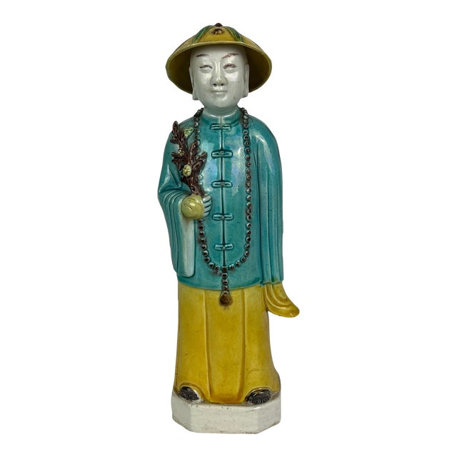 Late 19th Century, Porcelain Chinese Figure For Sale