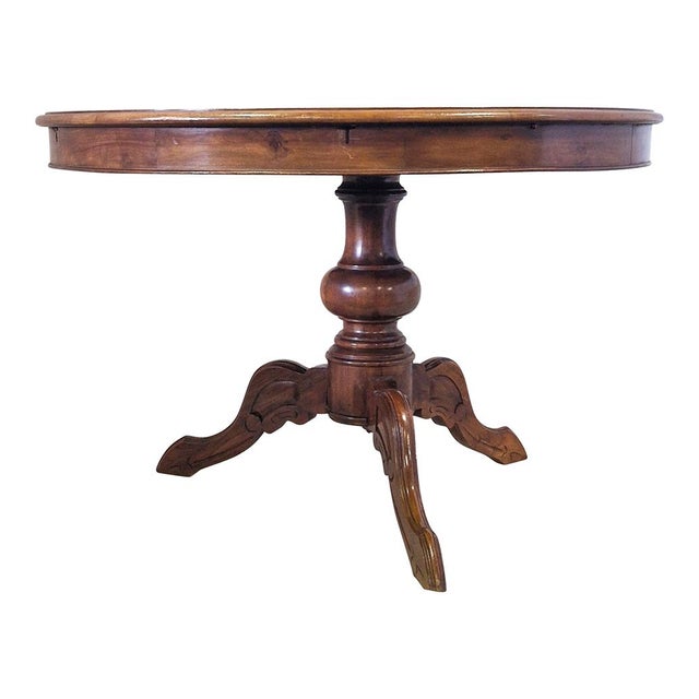 Antique Round Table, 1890s For Sale - Image 6 of 6