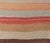 Textile Vintage Turkish Kilim Runner With Coral, Tan and Soft Blue Stripes For Sale - Image 7 of 11
